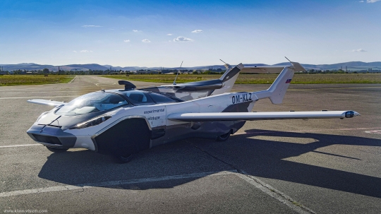 Wujud Aircar, Mobil yang Bisa Berubah Jadi Pesawat dalam 3 Menit