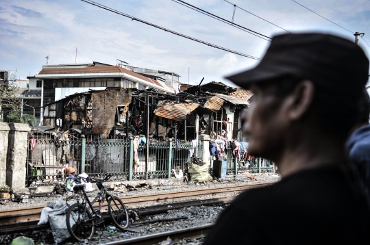 Korban Kebakaran Cideng Mengungsi di Gedung Sekolah