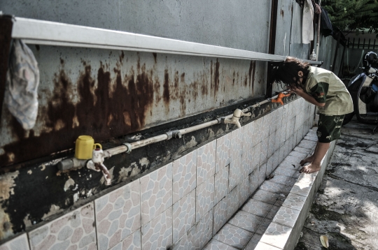 Korban Kebakaran Cideng Mengungsi di Gedung Sekolah