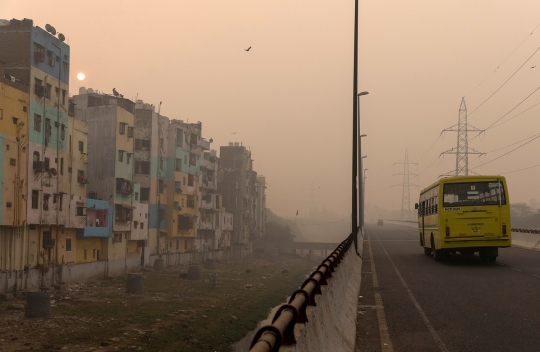 India Kembali Diselimuti Polusi Udara