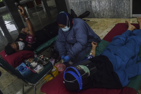PMI Imbau Masyarakat Tetap Donor Darah di Tengah Pandemi