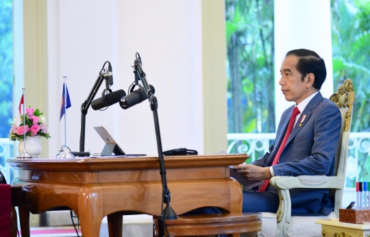 Presiden Jokowi Hadiri KTT ASEAN Secara Virtual