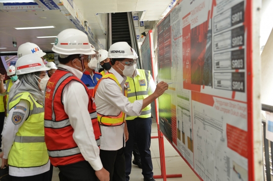 Menhub Uji Coba Sistem Persinyalan LRT Jabodebek