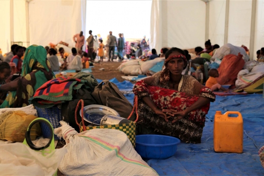 Potret Pengungsi Ethiopia di Sudan