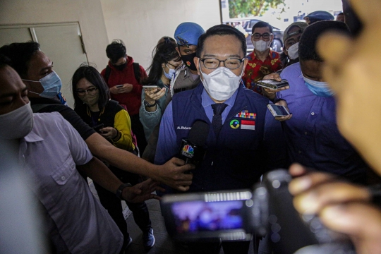 Gubernur Jawa Barat Ridwan Kamil Penuhi Panggilan Bareskrim Mabes Polri