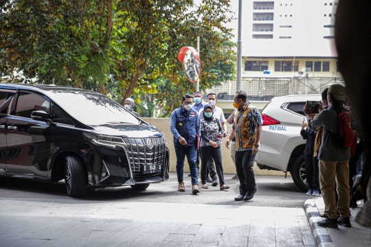 Gubernur Jawa Barat Ridwan Kamil Penuhi Panggilan Bareskrim Mabes Polri