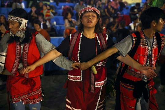 Suku Aborigin Saisiyat Menari Selama Tiga Hari di Festival Pasta'ay