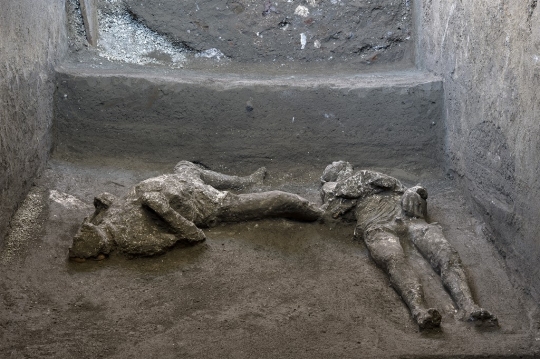 Penemuan Jenazah Korban Letusan Gunung 2.000 Tahun Silam di Pompeii