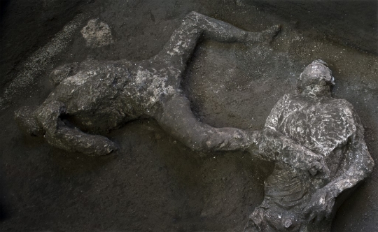 Penemuan Jenazah Korban Letusan Gunung 2.000 Tahun Silam di Pompeii