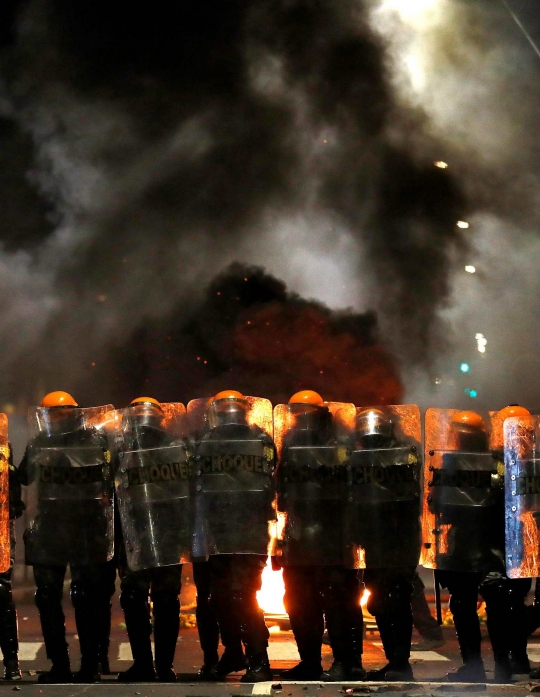 Protes Tindakan Rasisme Membara di Brasil