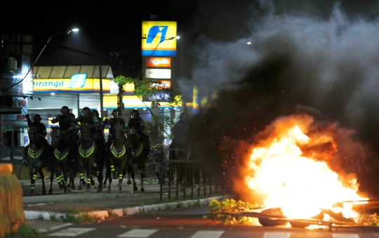 Protes Tindakan Rasisme Membara di Brasil