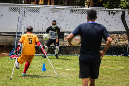 Semangat Tim Macan Amputasian Latihan di Tengah Pandemi