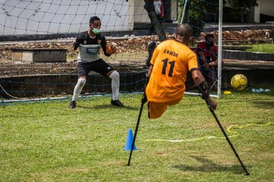 Semangat Tim Macan Amputasian Latihan di Tengah Pandemi