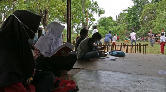 Potret Keseruan Anak-Anak di Sekolah Alam Sukawangi Bekasi