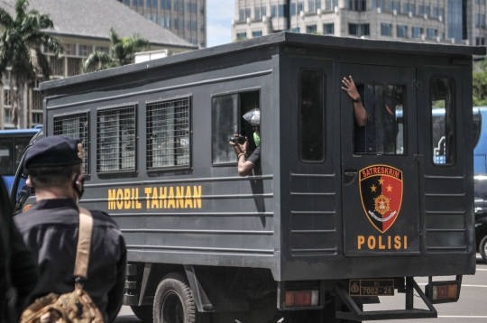 Aksi Rakyat Papua di Monas Dibubarkan Polisi