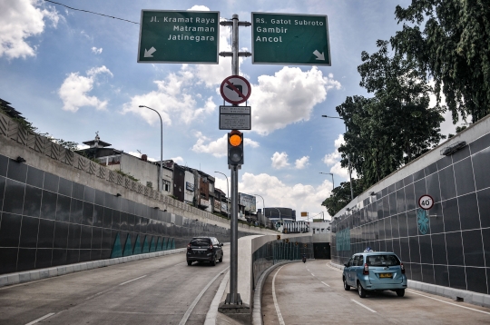 Uji Coba Tahap 2 Underpass Senen Extension