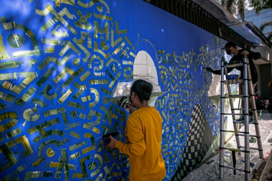 Kampanye Bersihkan Udara Lewat Mural