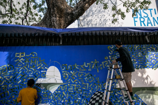 Kampanye Bersihkan Udara Lewat Mural