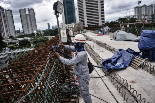 Progres LRT Jabodebek Capai 80 Persen