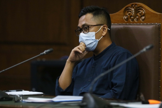 Andi Irfan Jaya Jalani Sidang Perantara Suap dari Djoko Tjandra kepada Jaksa Pinangki