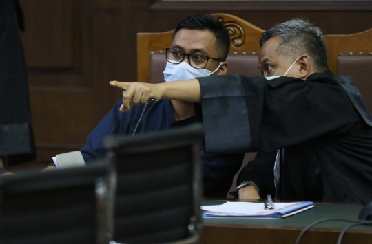 Andi Irfan Jaya Jalani Sidang Perantara Suap dari Djoko Tjandra kepada Jaksa Pinangki