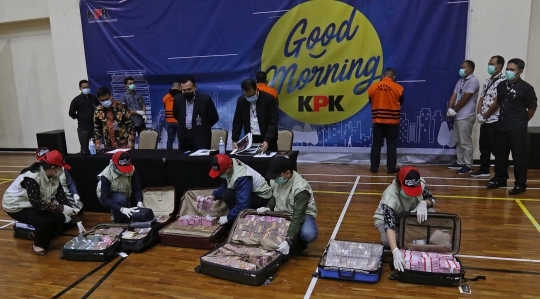 Penampakan Barang Bukti Korupsi Bansos