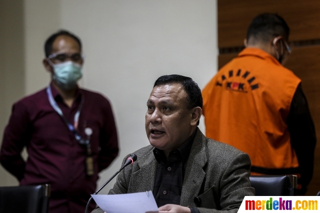 Foto Gaya Ketua Kpk Bicara Penahanan Mensos Juliari Batubara Merdeka Com