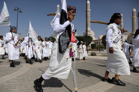 Menengok Acara Nikah Massal yang Digelar Houthi di Yaman