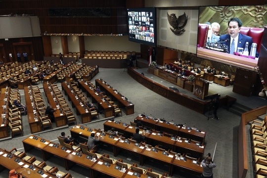 DPR Gelar Rapat Paripurna Penutupan Masa Sidang II