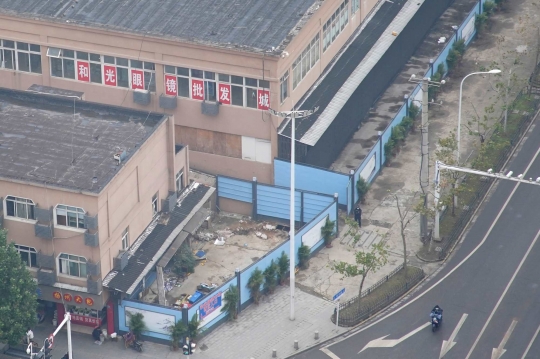 Melihat Pasar Makanan Laut Huanan di Wuhan, Tempat Asal Virus Corona