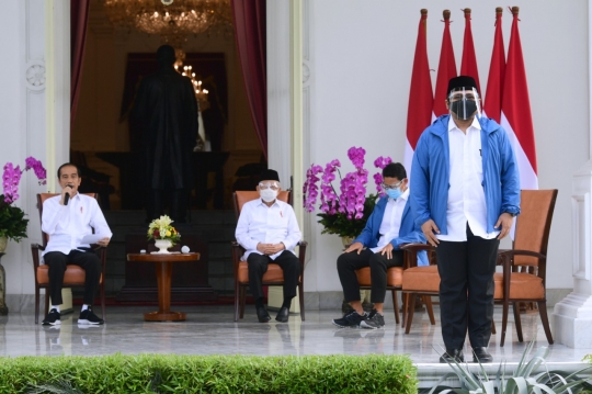 Reshuffle Kabinet, Presiden Jokowi Umumkan Enam Menteri Baru