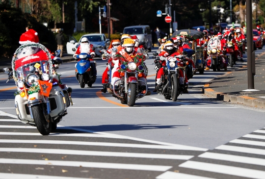 Lawan Pelecehan Anak Bersama Harley Santa Club