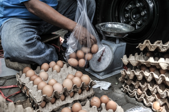 Pemprov DKI Gelar Pasar Telur Murah