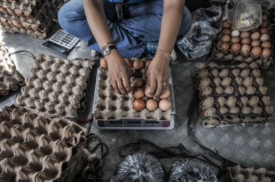 Pemprov DKI Gelar Pasar Telur Murah