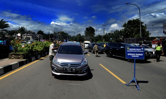 Wisatawan Puncak Wajib Tunjukkan Hasil Negatif Rapid Test Antigen