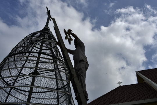 Menengok Persiapan Gereja di Aceh Rayakan Natal