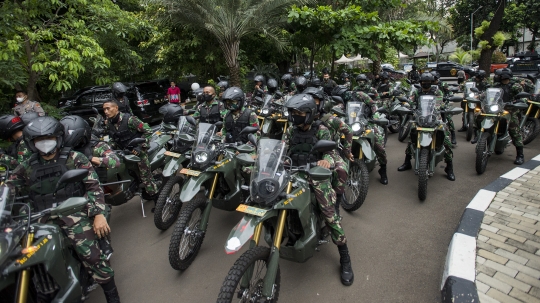 Pelepasan Ribuan Personel TNI-Polri untuk Amankan Jakarta