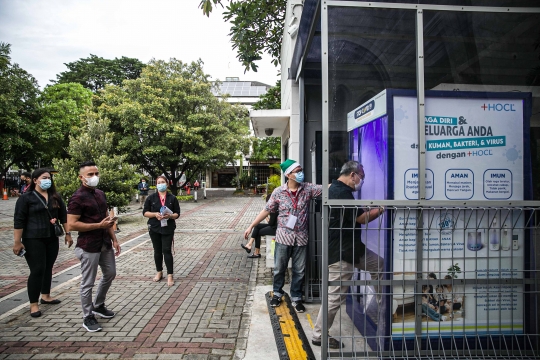 Suasana Katedral Jakarta Jelang Misa Malam Natal