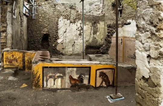 Kedai Makanan Cepat Saji Berusia 2000 Tahun di Kota Kuno Pompeii