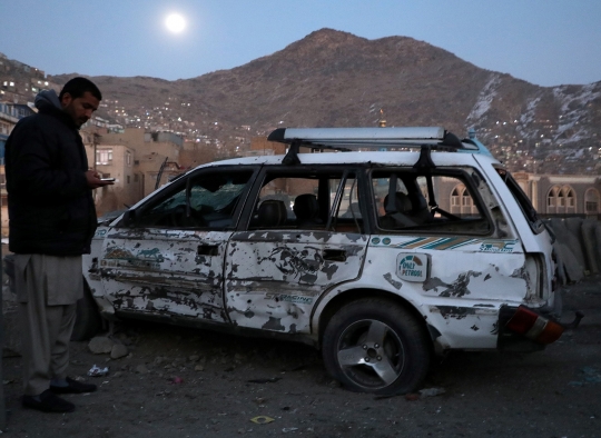 Dua Ledakan Bom Serang Afghanistan