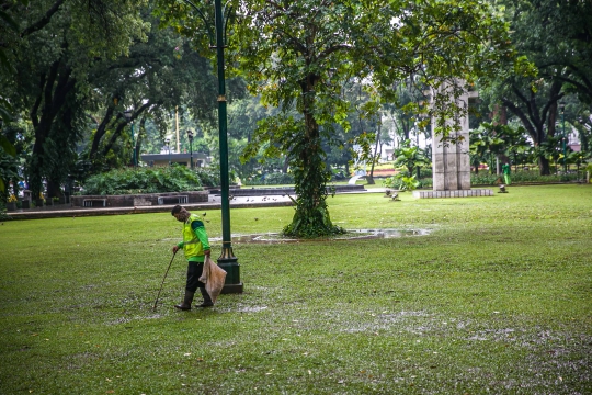 Cegah Covid-19, Taman dan Hutan Kota di Jakarta Ditutup