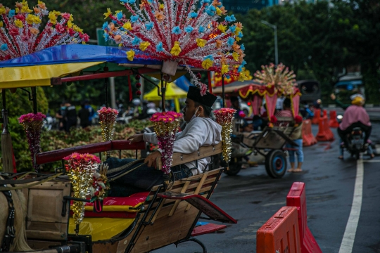 Akhir Tahun 2020, Tukang Delman Kawasan Monas Menganggur