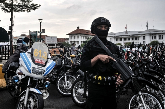 Persiapan Pengamanan Kota Tua Jelang Malam Tahun Baru