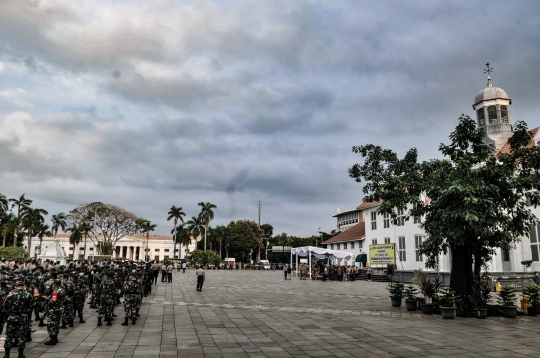 Persiapan Pengamanan Kota Tua Jelang Malam Tahun Baru