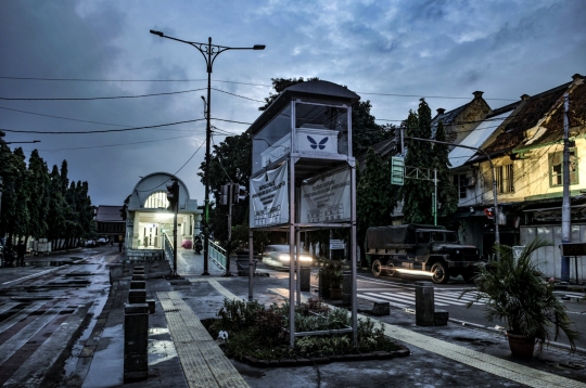 Sepinya Malam Tahun Baru di Kota Tua