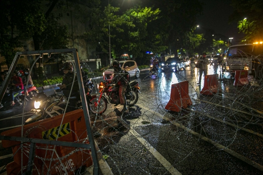 Malam Tahun Baru, Akses Kawasan Pasar Baru Ditutup