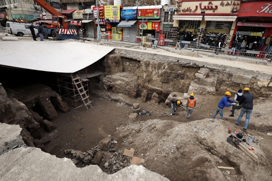 Yordania Temukan Pemandian Romawi Kuno Saat Pembangunan Drainase Air