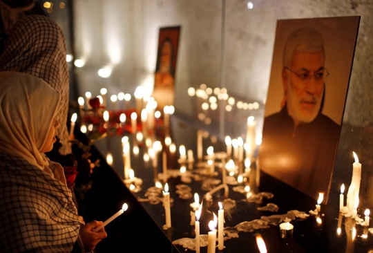 Peringatan Setahun Kematian Komandan Militer Iran Jenderal Soleimani