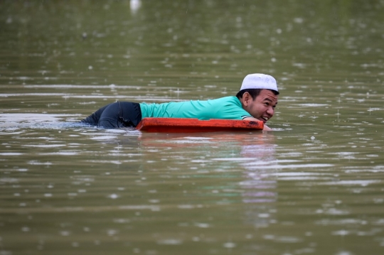 Ribuan Orang Dievakuasi Akibat Banjir Parah Landa Malaysia