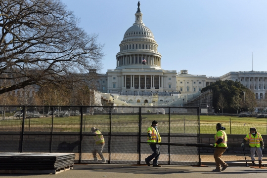 Kerusakan Gedung Capitol AS Usai Digeruduk Pendukung Trump